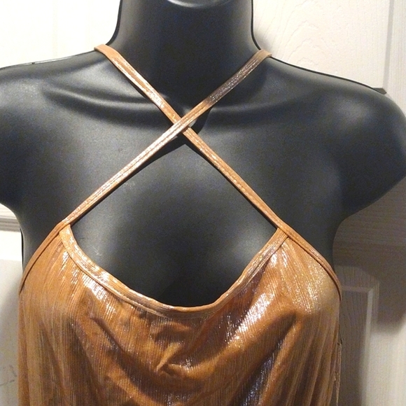 Rue 21 Wild Blue Mini Dress S - Picture 1 of 10